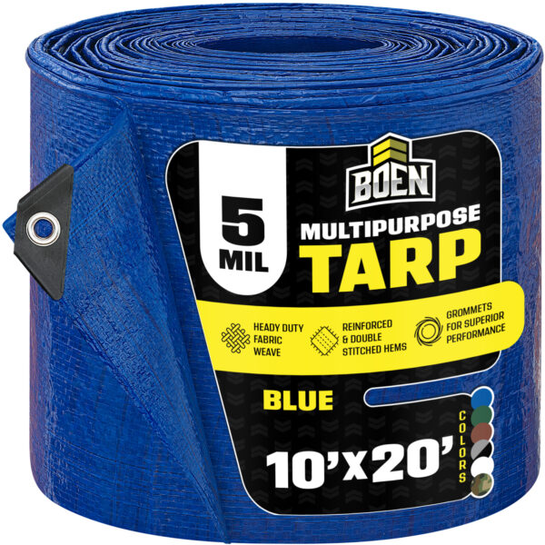 Photo 1 – Main Image Blue Tarp